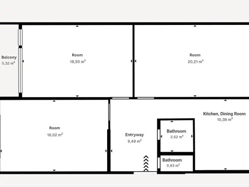 Prodej bytu 3+1 86 m²