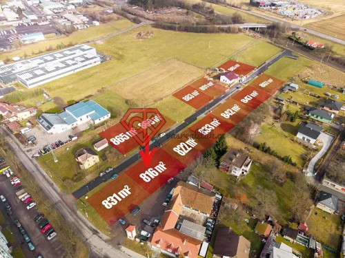 Prodej stavebního pozemku 816 m²