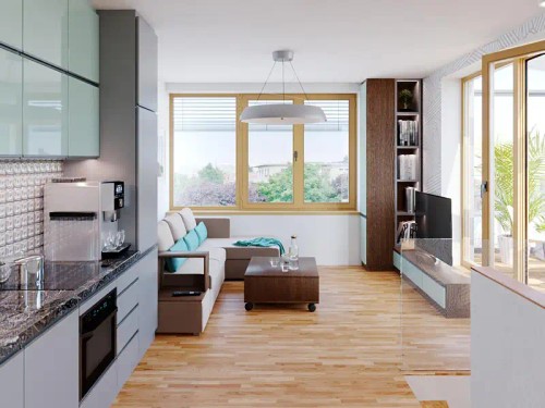 Prodaný byt 3+kk 61 m²
