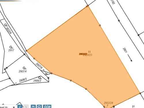 Prodej stavebního pozemku 3632 m²