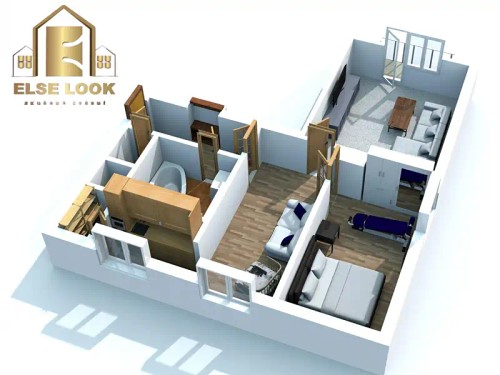 Prodaný byt 3+kk 66 m²