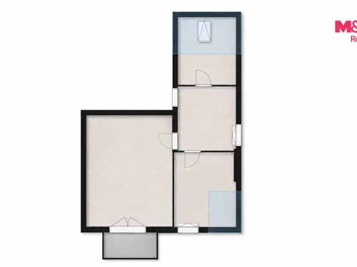 Prodej bytu 2+kk 53 m²