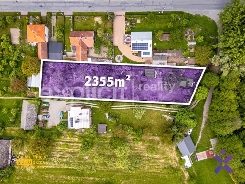 Prodej stavebního pozemku 2355 m²
