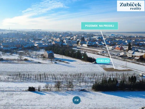 Prodej stavebního pozemku 1183 m²