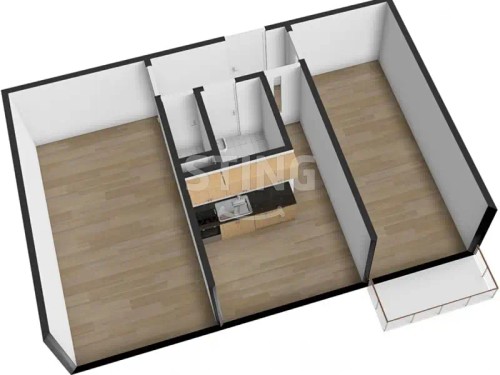 Prodej bytu 2+1 57 m²