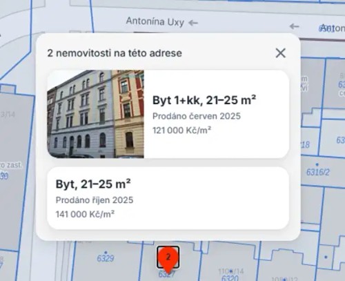 Prodaný byt 2+kk 46 m²