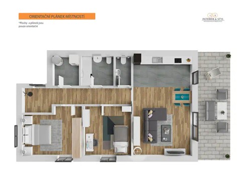 Prodej bytu 3+kk 79 m²