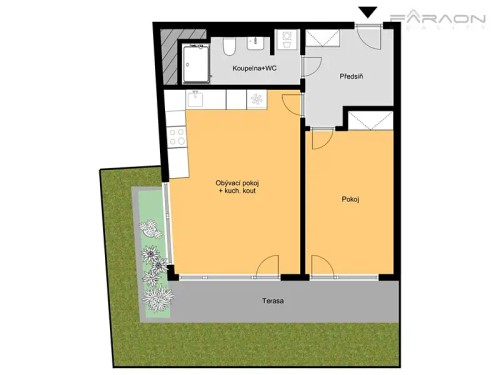 Prodaný  byt 2+kk 49 m²