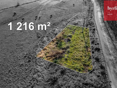 Prodej stavebního pozemku 1216 m²