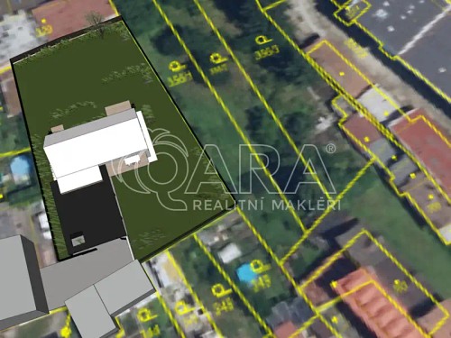 Prodej stavebního pozemku 1080 m²