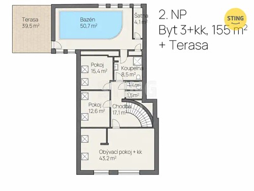 Prodej domu 471 m², pozemek 367 m²