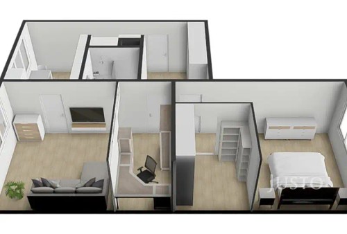 Prodaný byt 2+1 66 m²