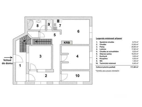 Prodej domu 270 m², pozemek 1551 m²