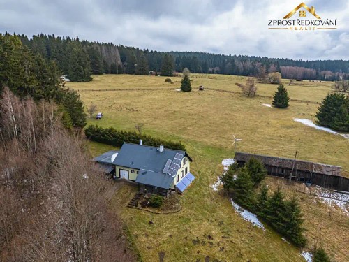 Prodej chalupy 178 m², pozemek 25612 m²