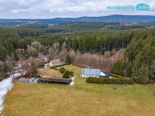 Prodej chalupy 178 m², pozemek 25612 m²