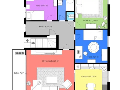 Prodej domu 199 m², pozemek 1085 m²