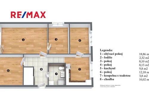 Prodaný byt 4+1 76 m²
