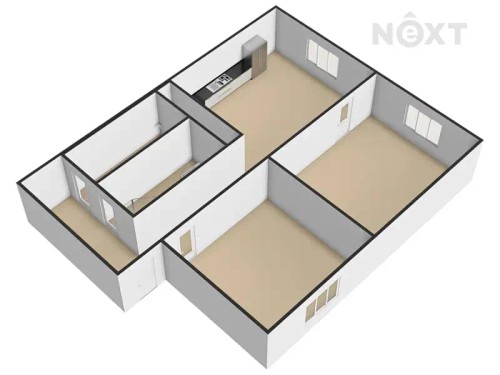Prodaný byt 3+1 60 m²