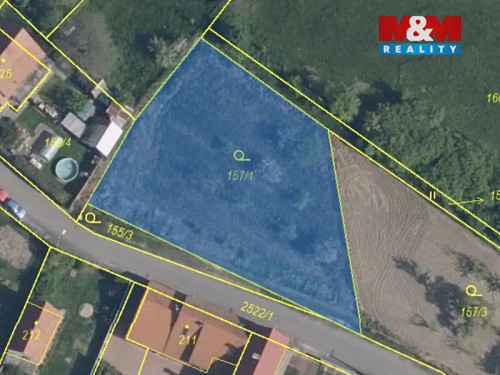 Prodej stavebního pozemku 1185 m²