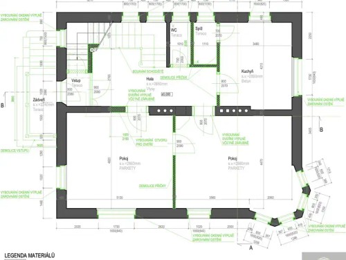 Prodej projektu 431 m², pozemek 1207 m²