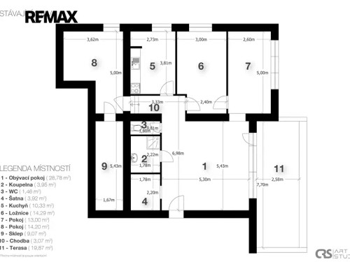 Prodej bytu 4+1 115 m²