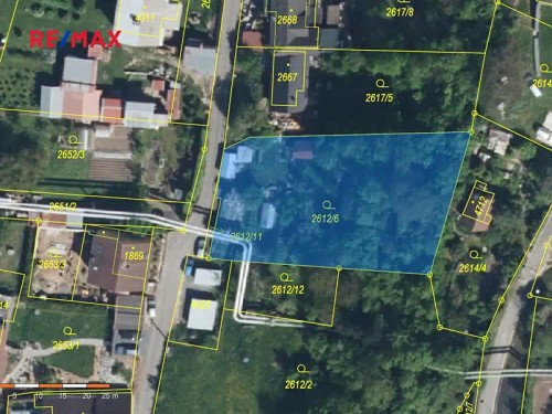 Prodej stavebního pozemku 1345 m²