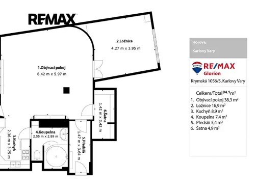Prodej bytu 2+kk 86 m²