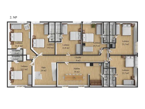 Prodej chalupy 648 m², pozemek 907 m²