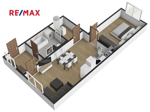 Prodej bytu 2+kk 54 m²