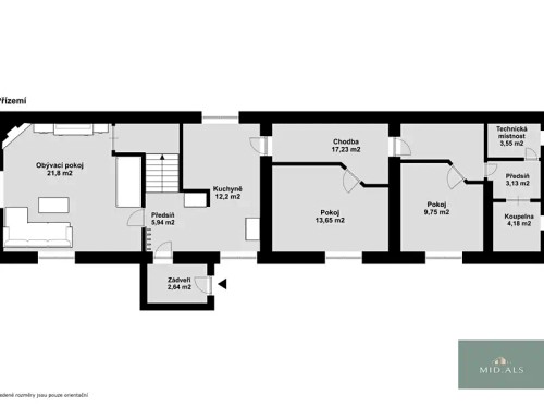 Prodej domu 200 m², pozemek 1164 m²
