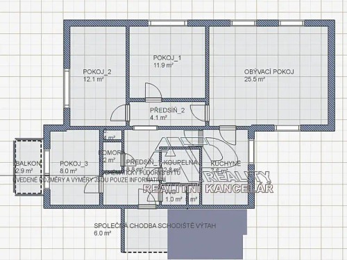 Prodaný byt 4+1 85 m²