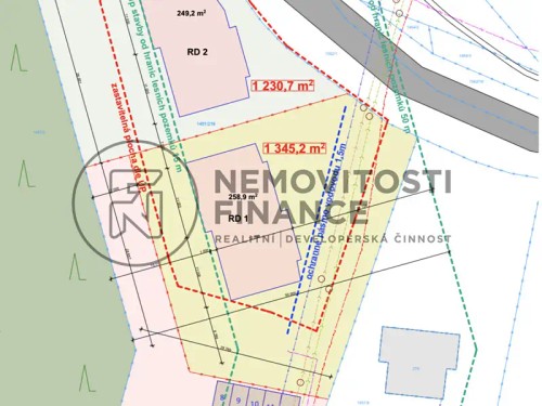 Prodej stavebního pozemku 1847 m²