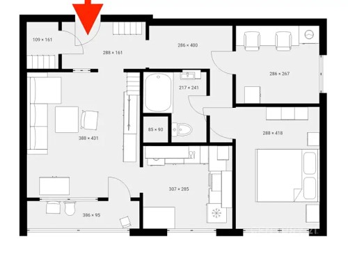 Prodej bytu 3+1 61 m²