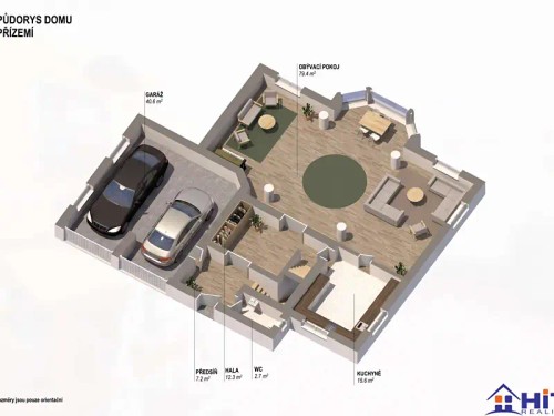 Prodej vily 450 m², pozemek 2270 m²