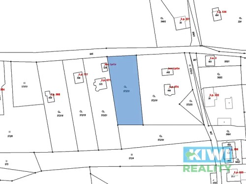 Prodej stavebního pozemku 1811 m²