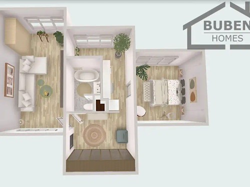 Prodaný  byt 2+1 57 m²