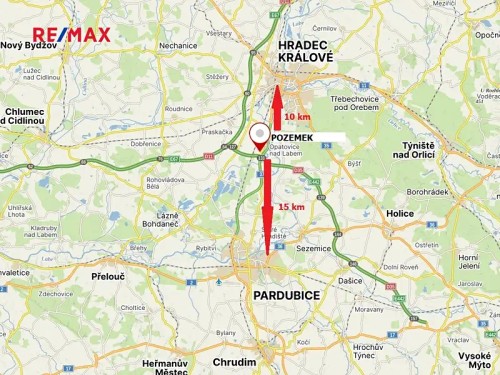 Prodej stavebního pozemku 796 m²