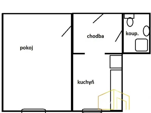 Prodej bytu 1+1 28 m²