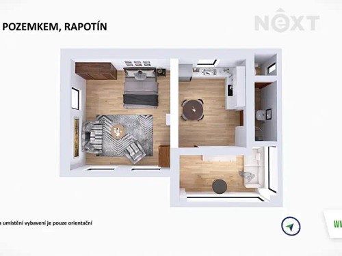 Prodej chaty 70 m², pozemek 344 m²