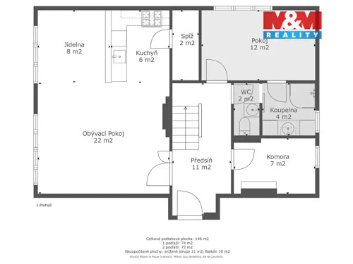 Prodaný byt 5+1 143 m²