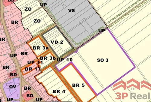 Prodej stavebního pozemku 6890 m²