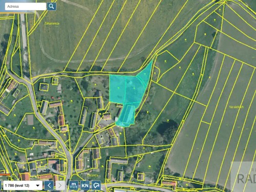 Prodej stavebního pozemku 3589 m²