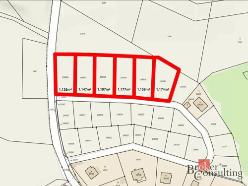 Prodej stavebního pozemku 1177 m²