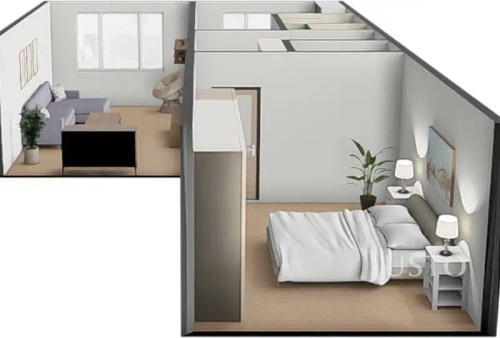 Prodaný byt 2+1 61 m²