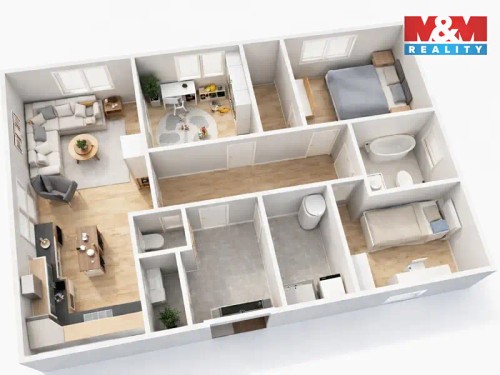 Prodej stavebního pozemku 1728 m²