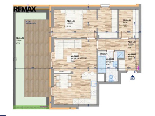 Prodej bytu 2+kk 71 m²