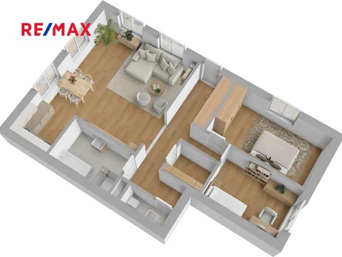 Prodaný byt 3+kk 90 m²