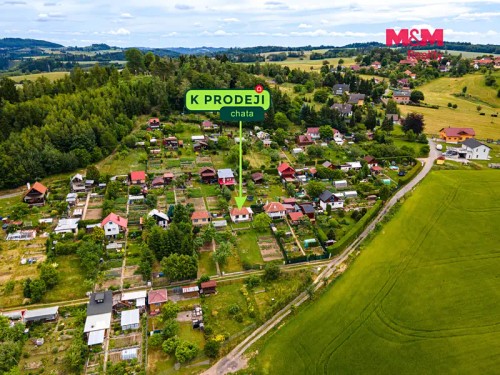 Prodej chaty 30 m², pozemek 418 m²