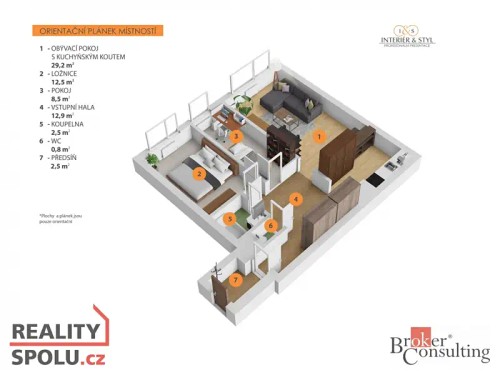 Prodaný byt 3+kk 69 m²