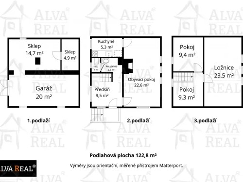 Prodej domu 122 m², pozemek 580 m²